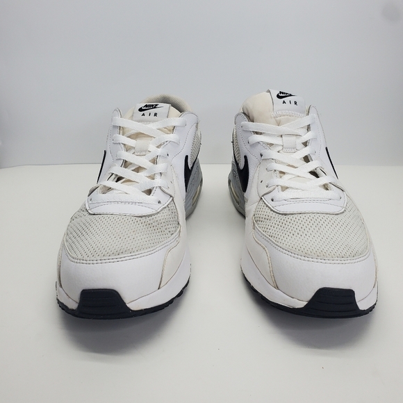 Nike Shoe Men's 12 Air Max Excee Sneakers CD4165-100 White & Black - Picture 15 of 16